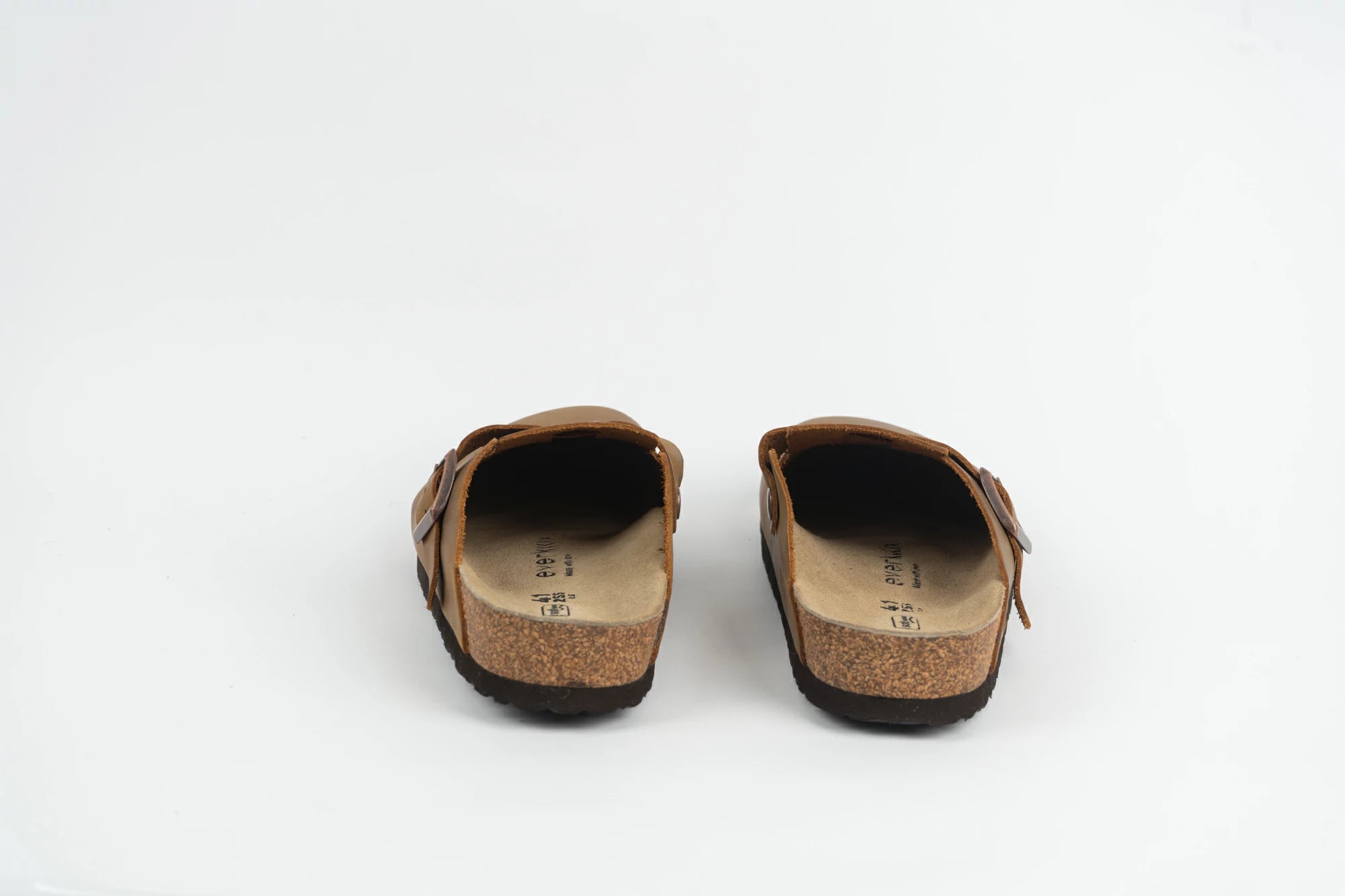 Everkix CALIDA-ANTE Suede Clog  Comfort Slip-On UNISEX – Brown