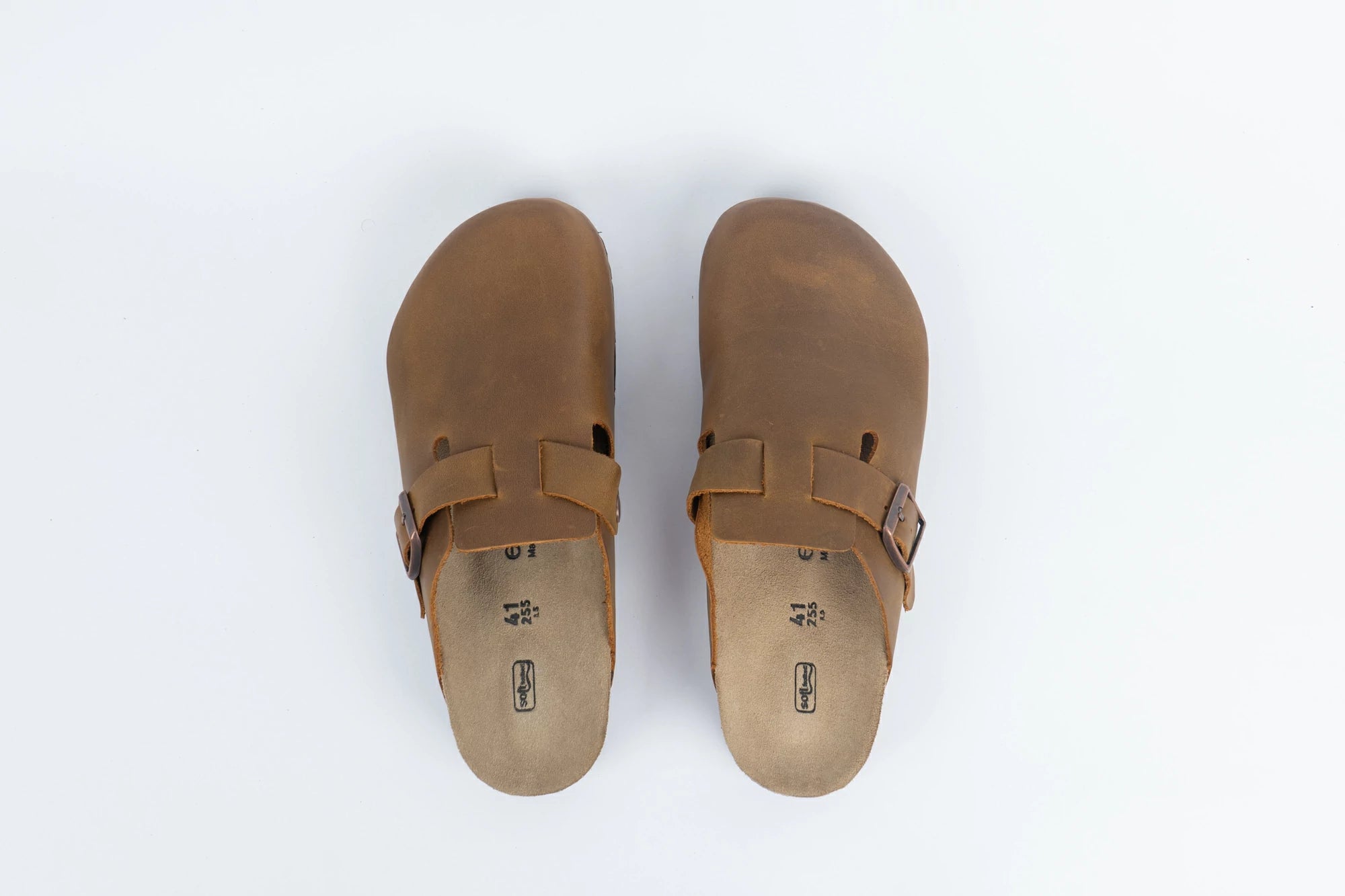 Everkix CALIDA-ANTE Suede Clog  Comfort Slip-On UNISEX – Brown