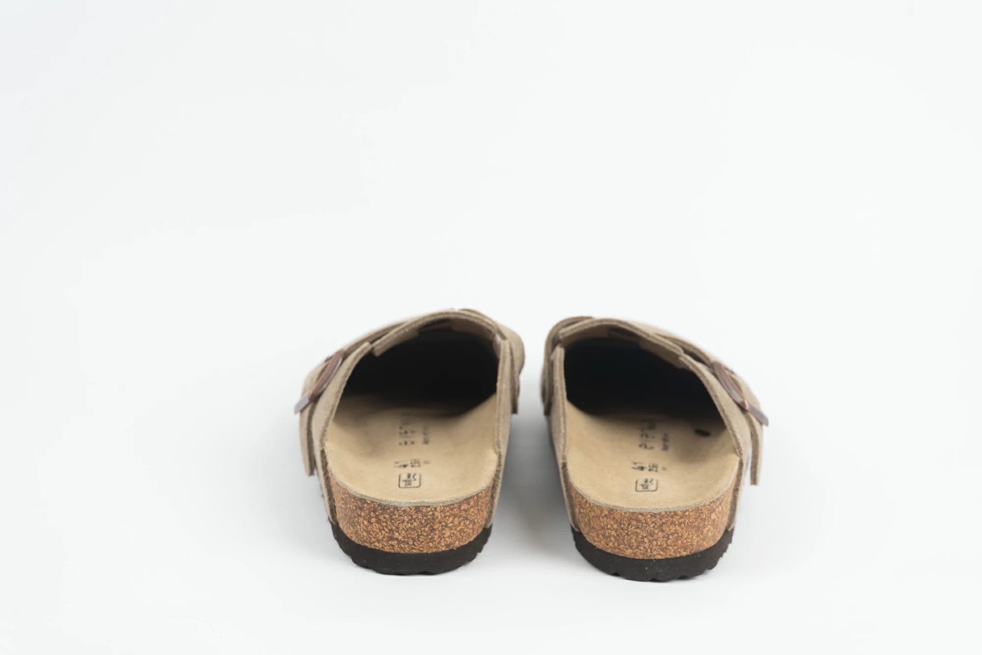 Everkix CALIDA-ANTE Suede Clog  Comfort Slip-On UNISEX– TAUPE