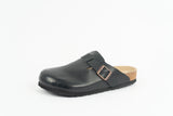Everkix CALIDA-ANTE Suede Clog  Comfort Slip-On UNISEX– Black