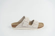 Everkix Arizona Soft Footbed Double Strap Sandal UNISEX - Antique White