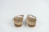 Everkix Arizona Soft Footbed Double Strap Sandal UNISEX - Antique White