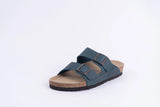 Everkix Arizona Soft Footbed Double Strap Sandal UNISEX - BLUE