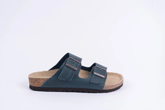 Everkix Arizona Soft Footbed Double Strap Sandal UNISEX - BLUE