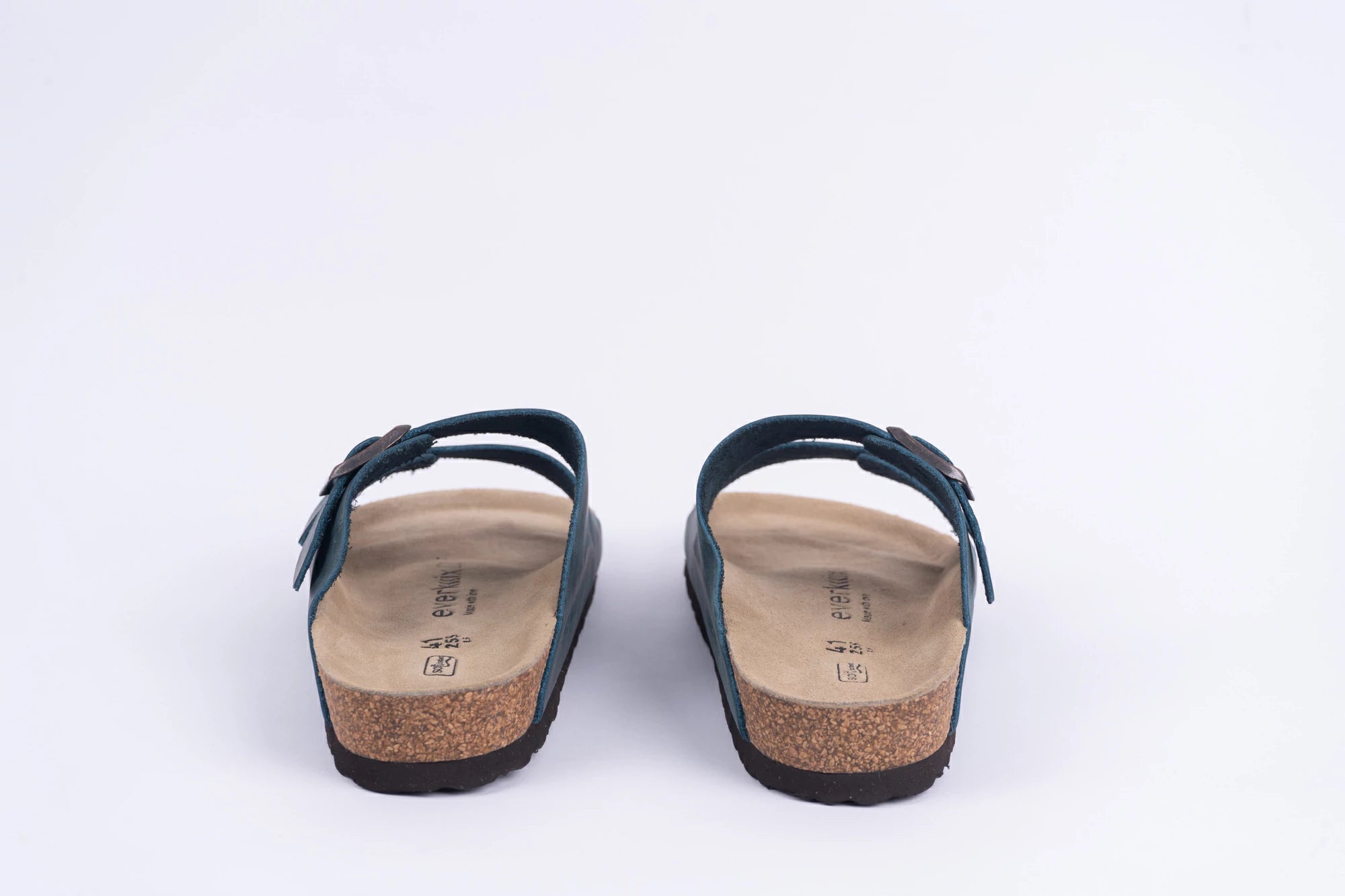 Everkix Arizona Soft Footbed Double Strap Sandal UNISEX - BLUE