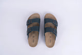 Everkix Arizona Soft Footbed Double Strap Sandal UNISEX - BLUE