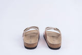 Everkix Arizona Soft Footbed Double Strap Sandal - ROSE