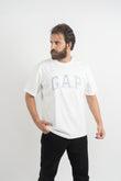 Men’s Classic White GAP Logo Crewneck Tee