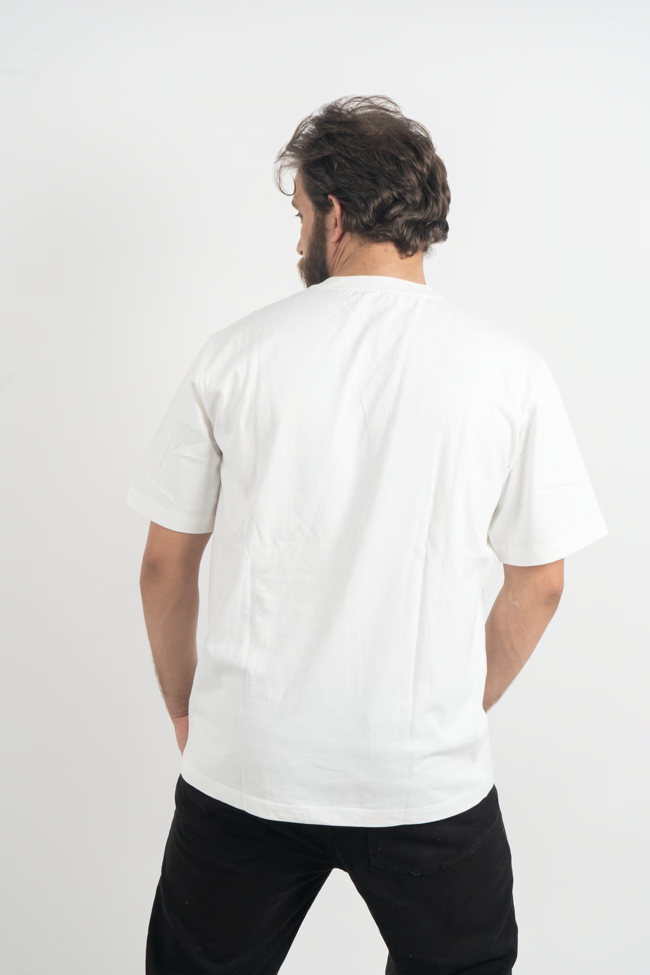 Men’s Classic White GAP Logo Crewneck Tee