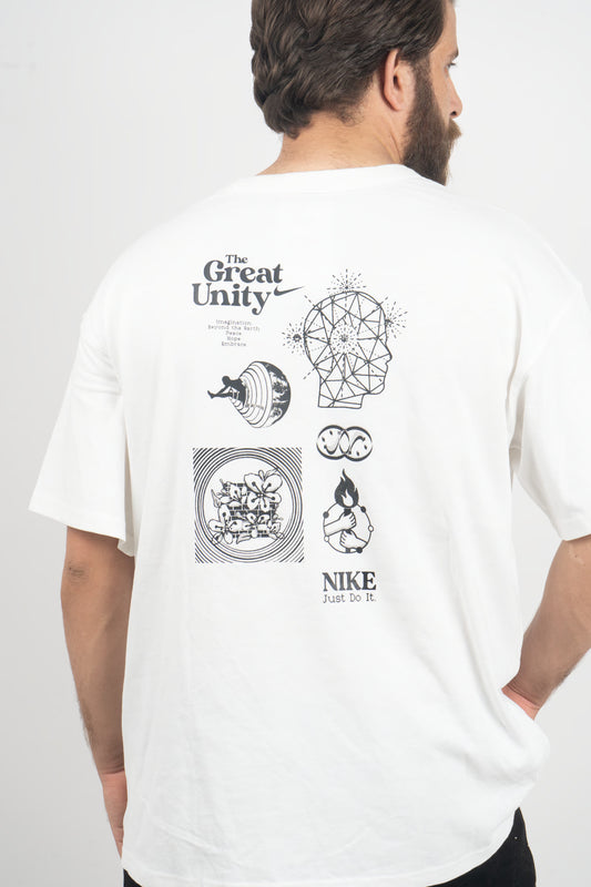 Men’s Nike “The Great Unity” Graphic Tee – White
