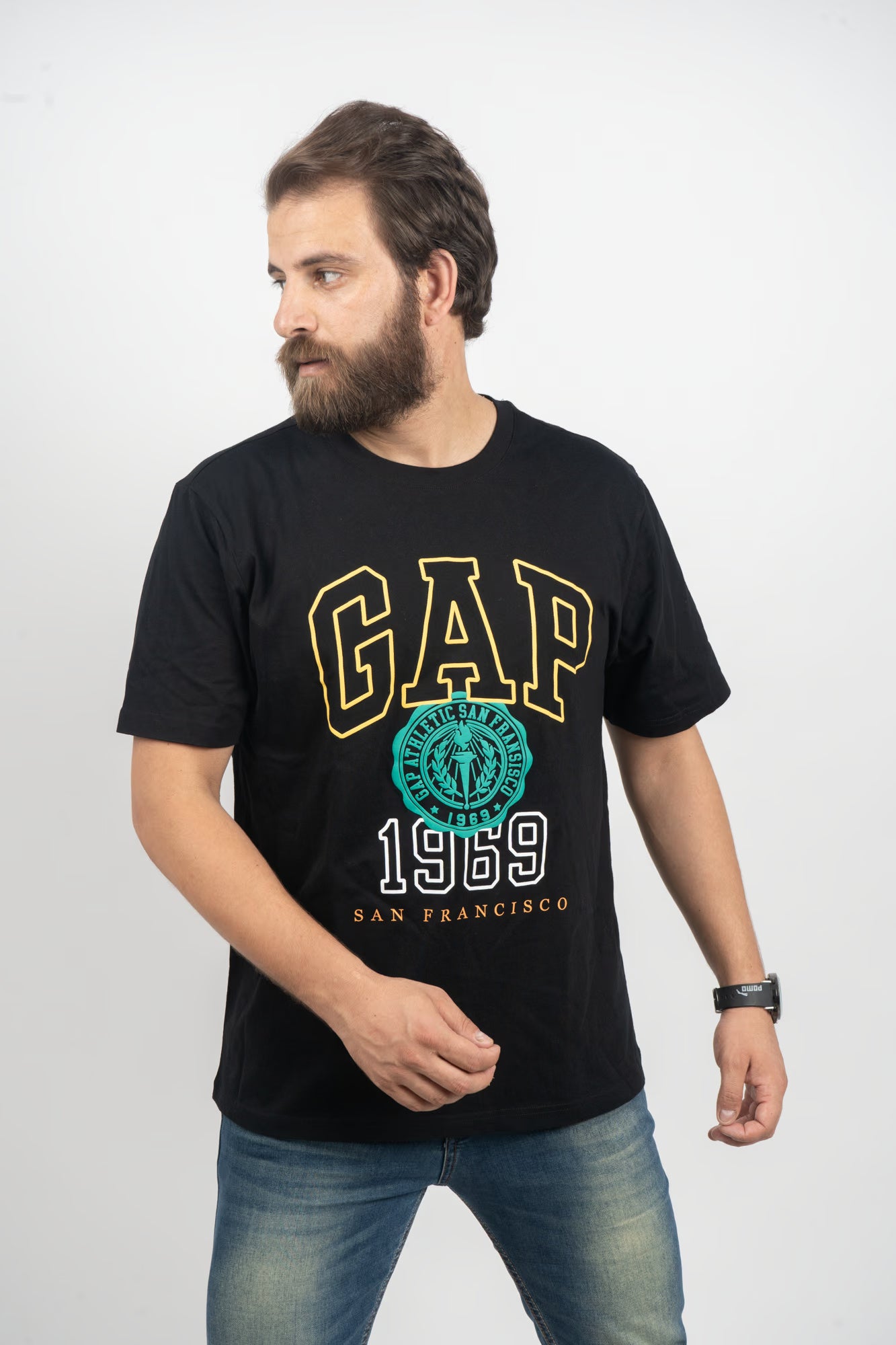 Men’s GAP 1969 San Francisco Graphic Tee – Black