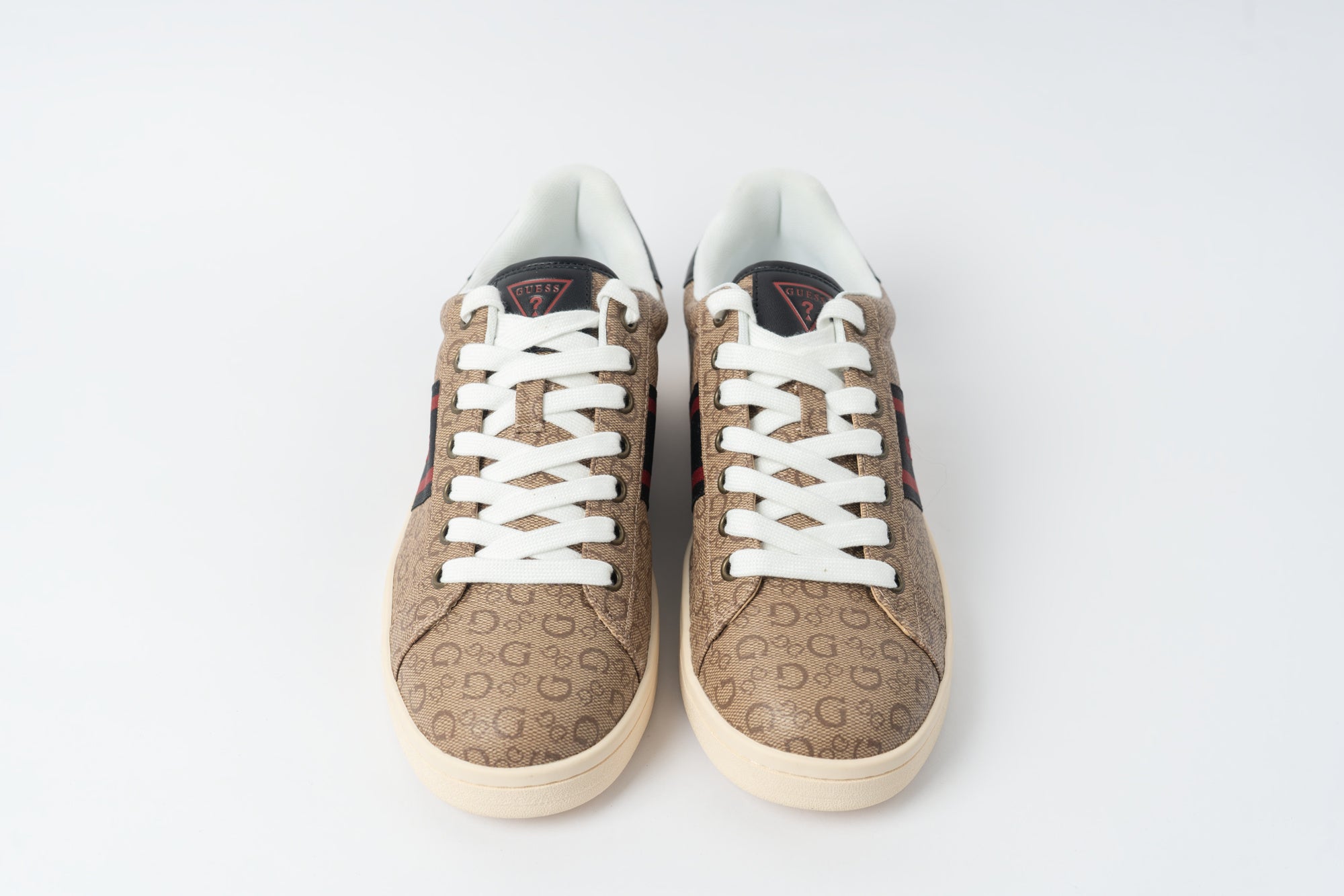 Guess Lomynz Monogram Sneakers Men - BEG&WHT