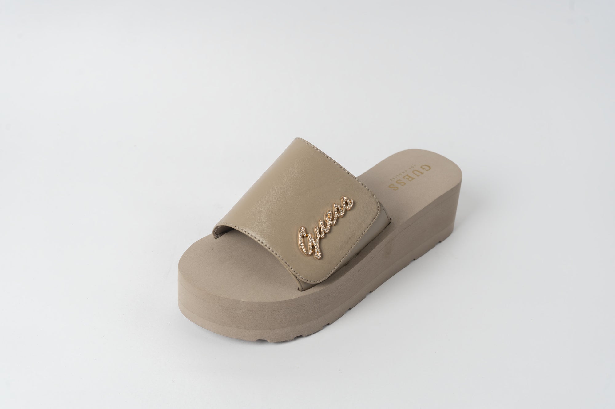 GUESS Peers Logo Slide Sandals