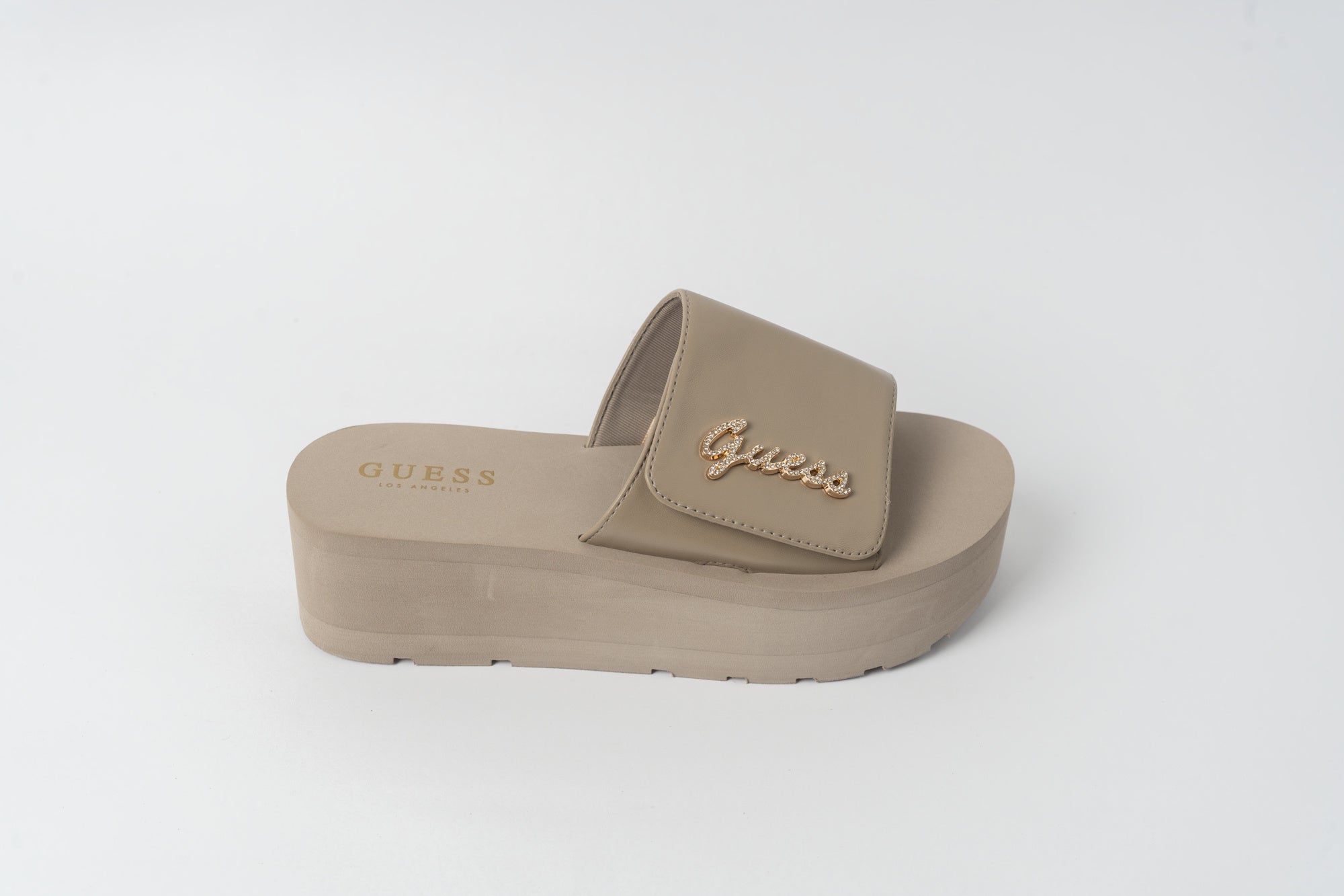 GUESS Peers Logo Slide Sandals