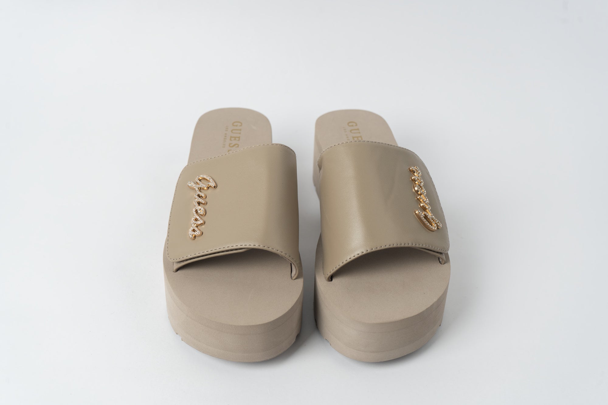 GUESS Peers Logo Slide Sandals