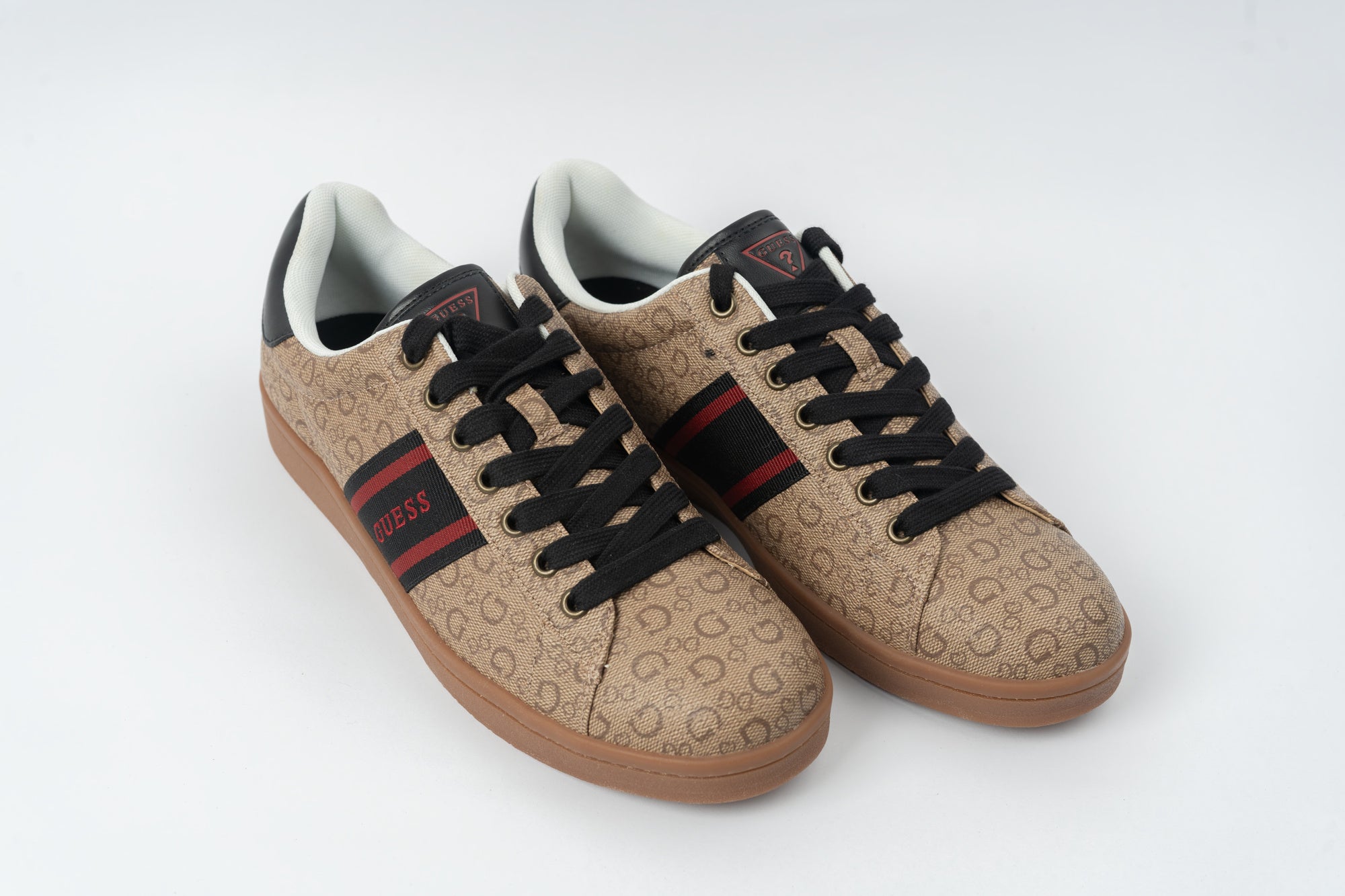 Guess Lomynz Monogram Sneakers Men - BEG