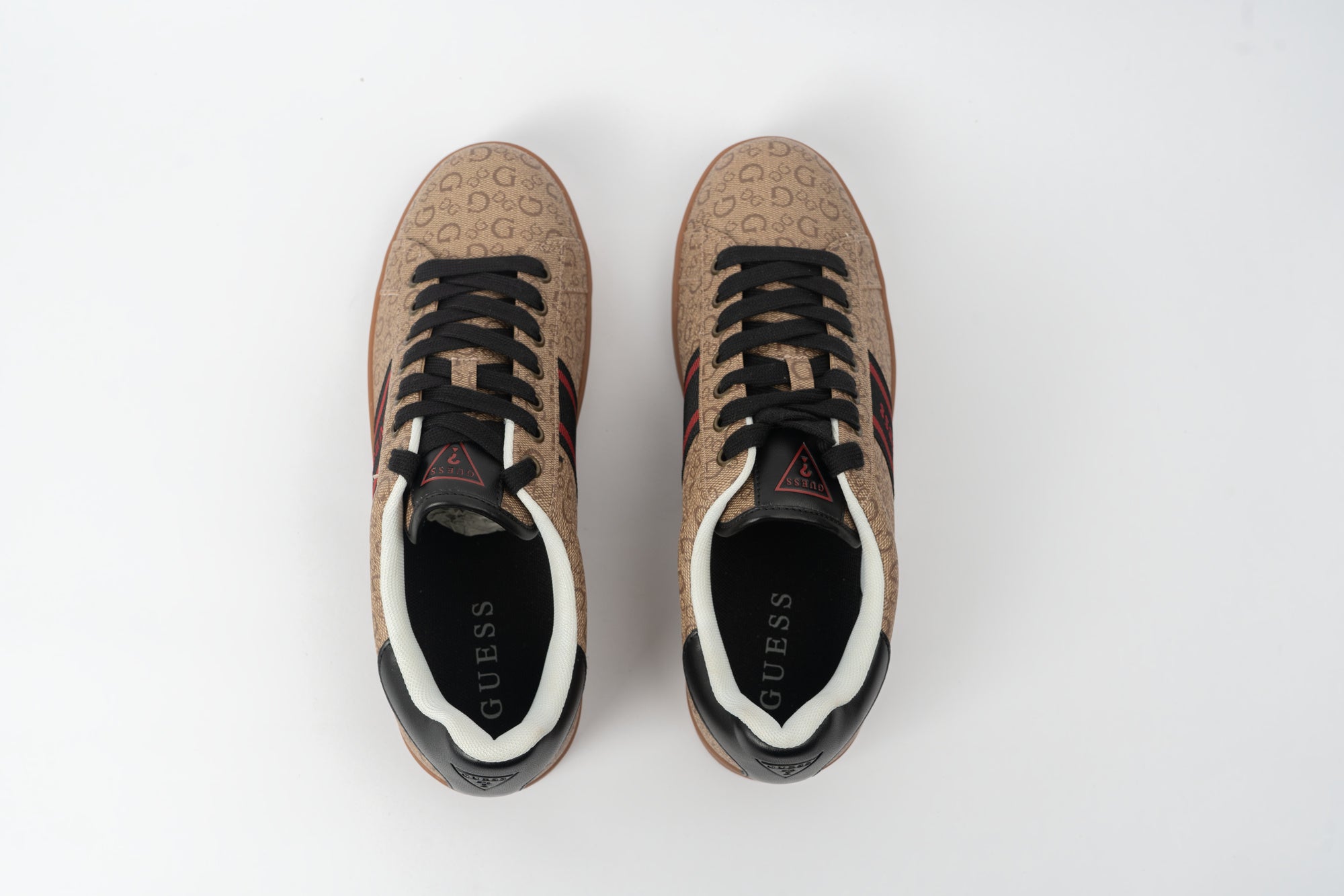 Guess Lomynz Monogram Sneakers Men - BEG