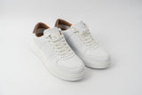 GUESS Men's WALEEK-R Sneakers-WHT