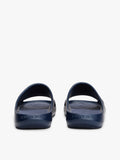 TOMMY HILFIGER Cutout Embossed Pool Slides-NAV