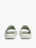 TOMMY HILFIGER Cutout Embossed Pool Slides-misty sage