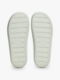 TOMMY HILFIGER Cutout Embossed Pool Slides-misty sage