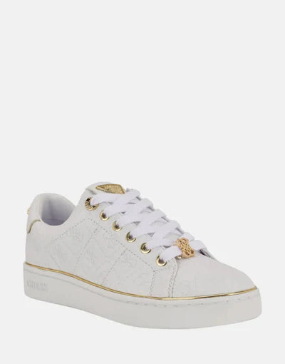 GUESS Beary Low-Top Sneakers -WHT