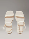 Calvin Klein rubber sandals-turtledove