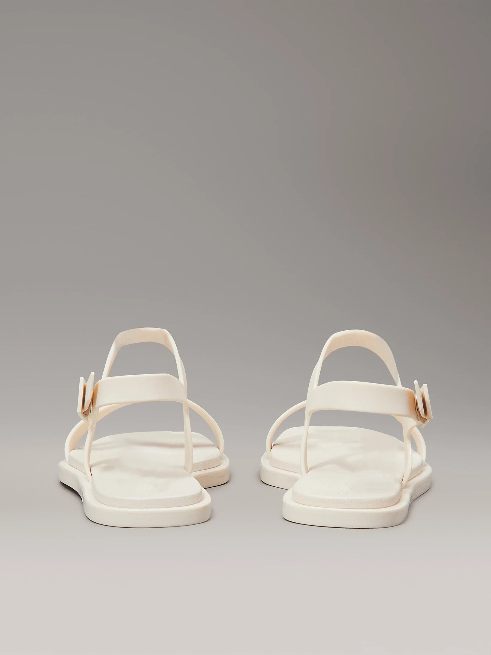 Calvin Klein rubber sandals-turtledove