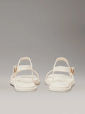 Calvin Klein rubber sandals-turtledove