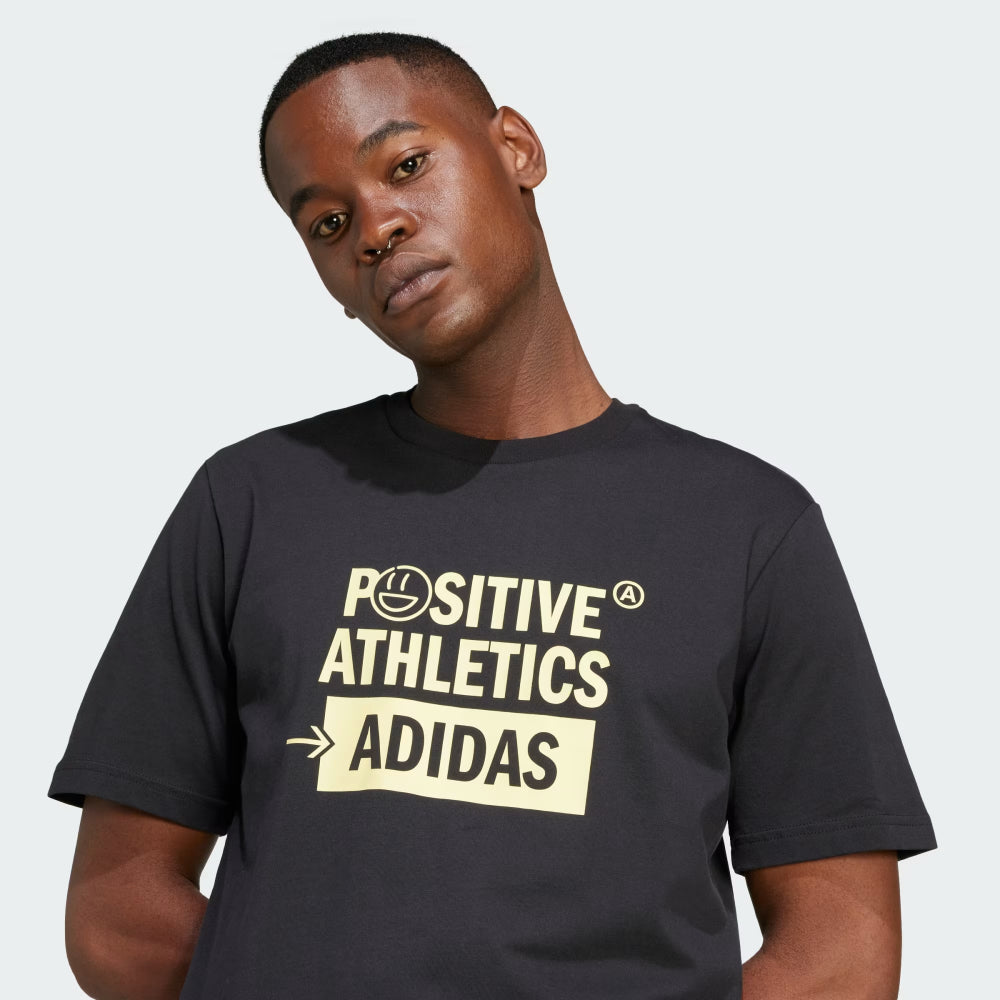 Adidas Lounge Verbiage Graphic Tee