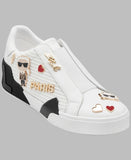 Karl Lagerfeld Paris Women's Mavise Sneaker, Bright White