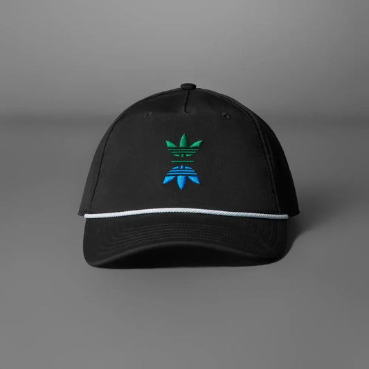 Adidas Rolling Links Five-Panel Cap Black