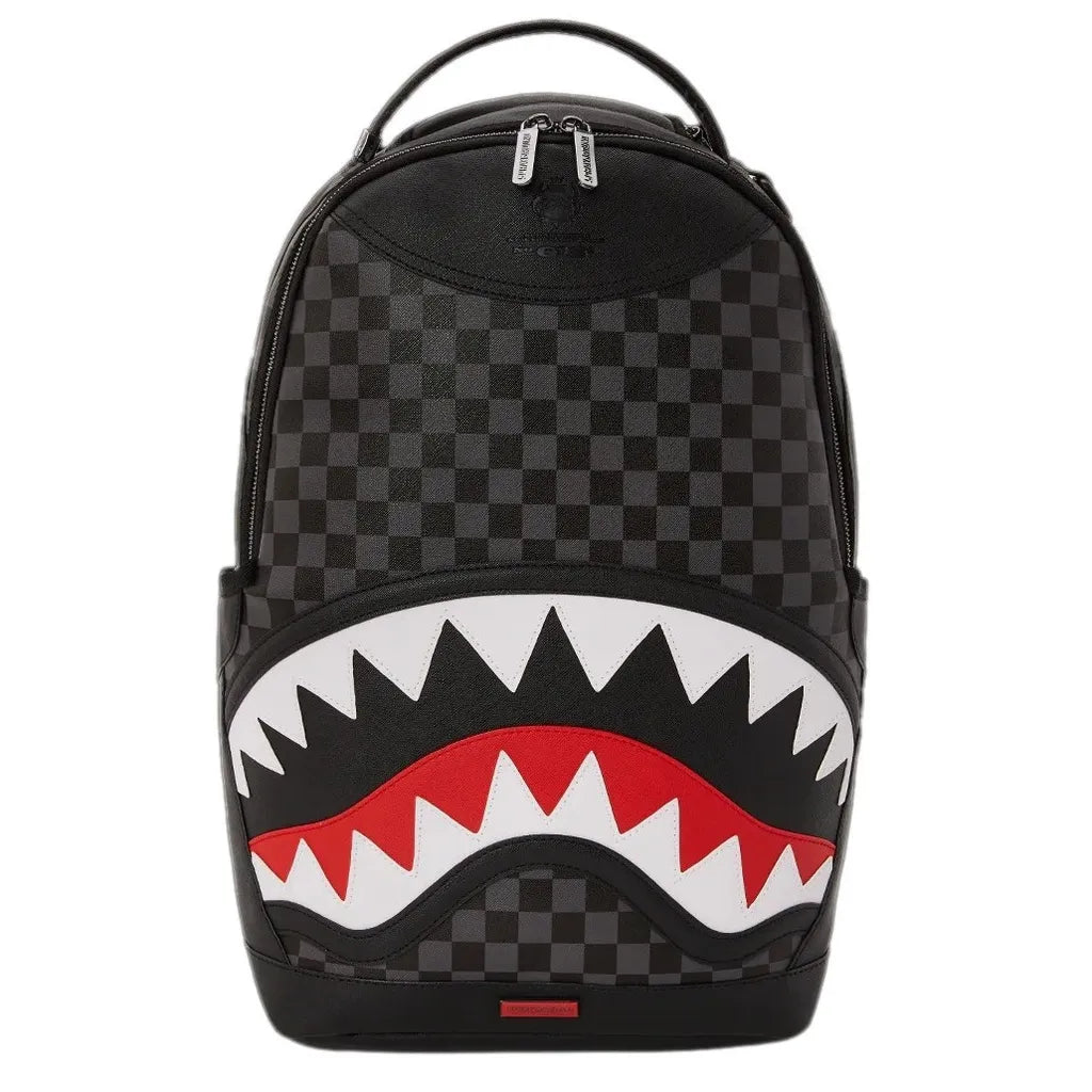 Sprayground Shark Henny Aiir to The Throne Faux Leather Bag Backpack Unisex