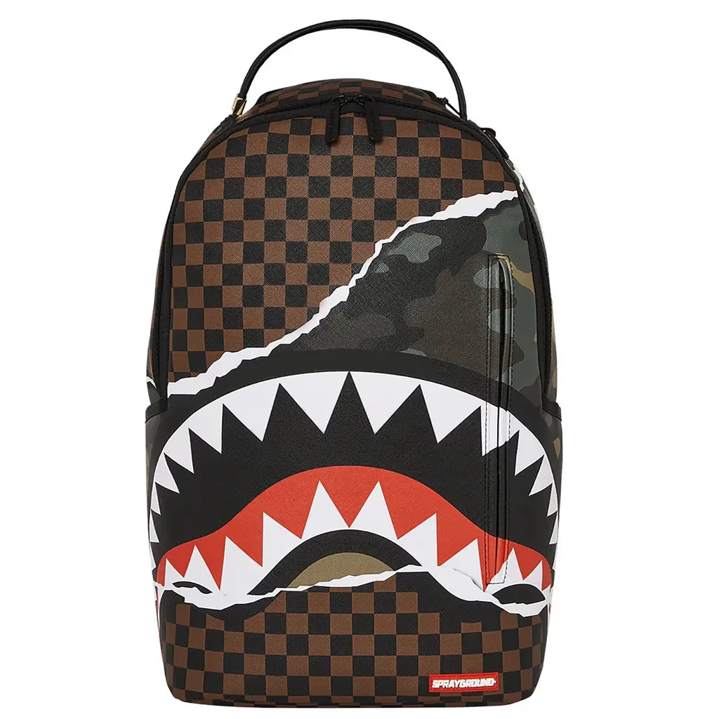 Sprayground Tear It Up Camo Backpack