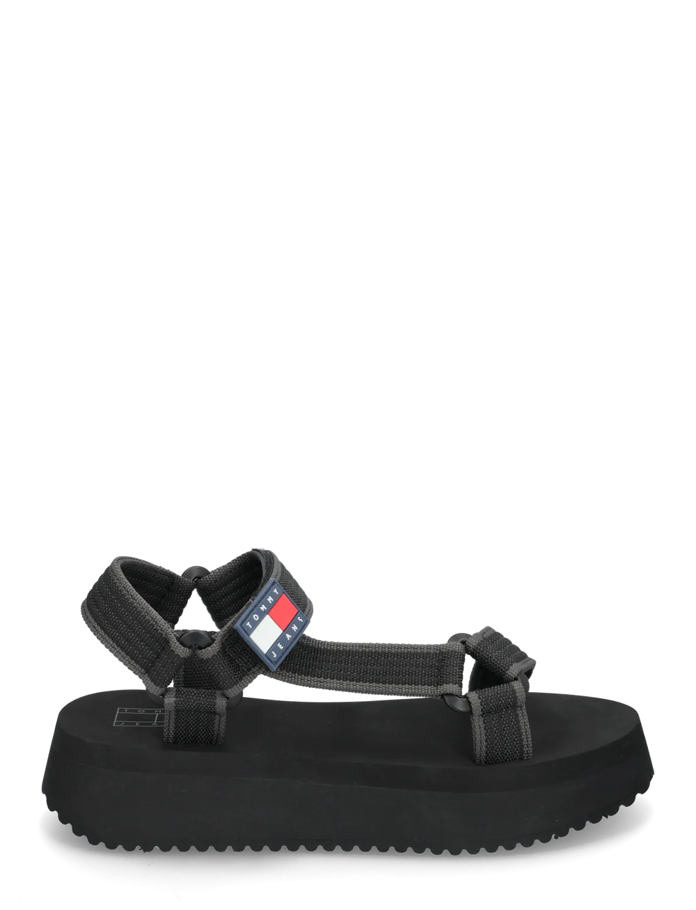 Tommy Hilfiger TJW EVA SANDAL - Platform sandals-BLK