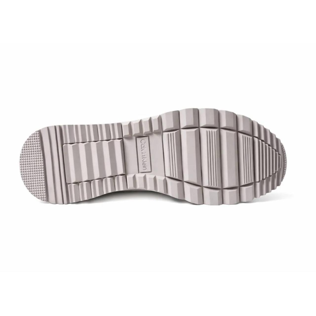Calvin Klein Jeans Runner Sock Laceup Trainer - White