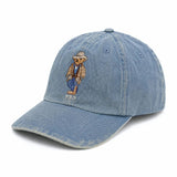 POLO RALPH LAUREN POLO BEAR Denim BASEBALL Chino BALL Cap