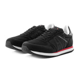 ARMANI EXCHANGE Logo Lace-Up XUX017 Sneakers - BLKBLK
