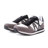ARMANI EXCHANGE Logo Lace-Up XUX017 Sneakers - BLKGRY