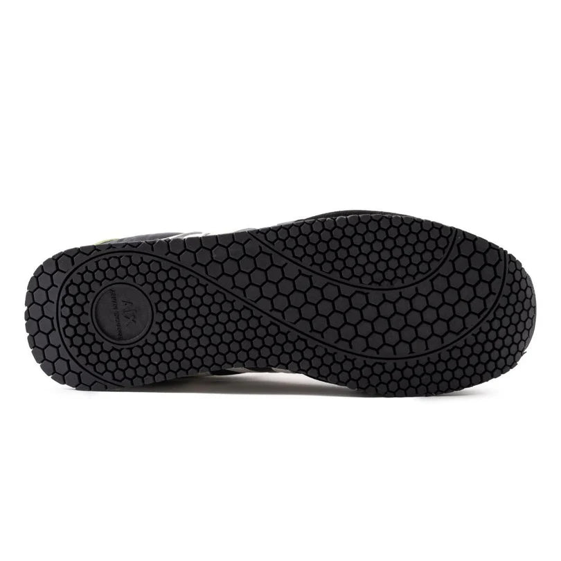 ARMANI EXCHANGE Men's Rio Trainer Sneaker BLKLEM