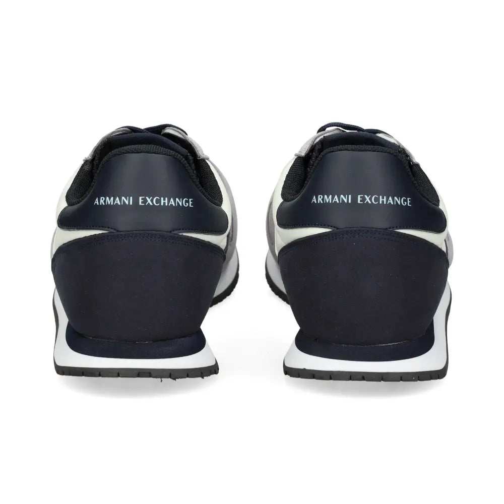 ARMANI EXCHANGE Sneakers in eco-suede, mesh and nylon
