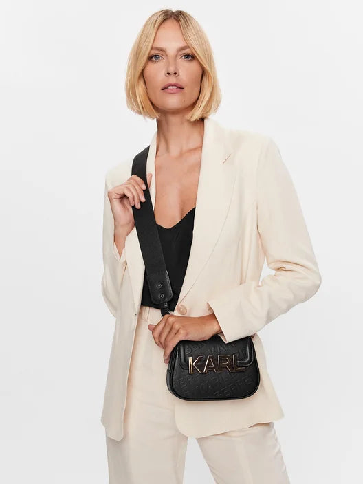 KARL LAGERFELD Embossed Crossbody Bag