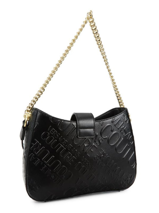 Versace Jeans Couture Logo Leather Crossbody Bag