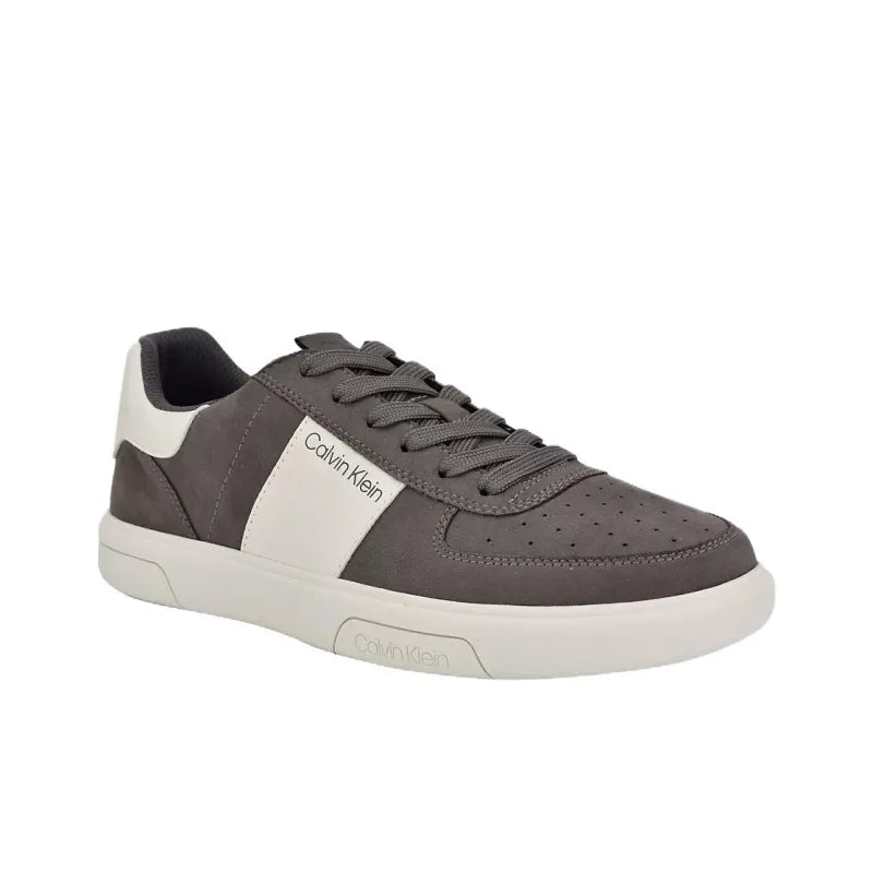 CALVIN KLEIN Glenti Low-Top Skateboard Shoes Men's Gray