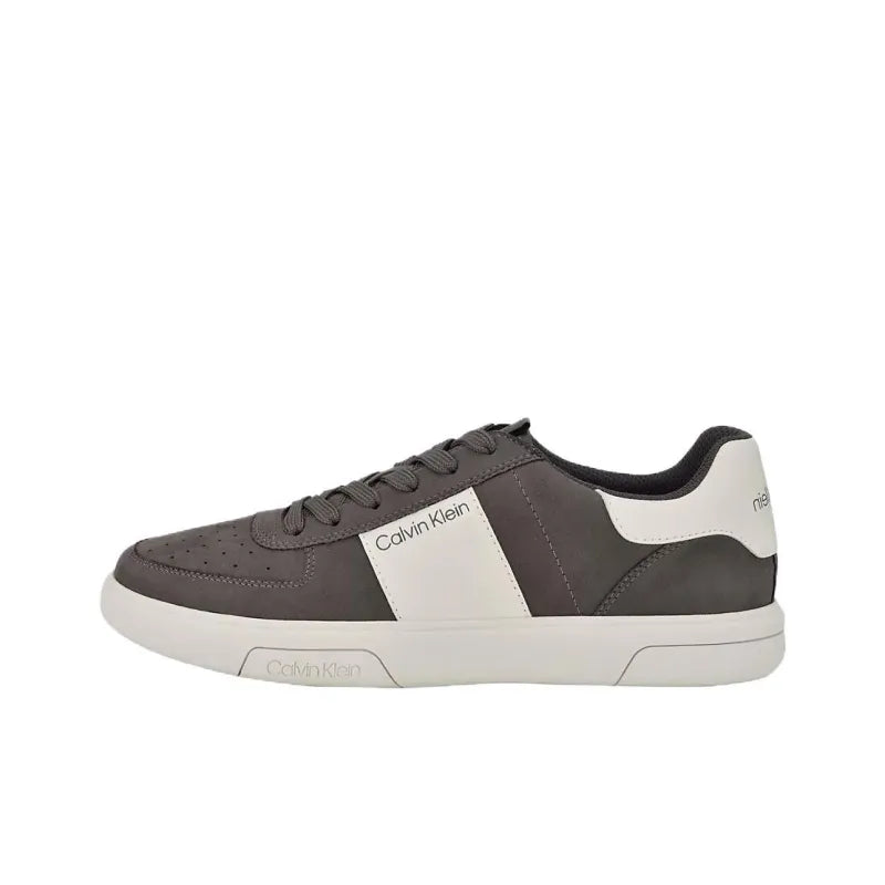 CALVIN KLEIN Glenti Low-Top Skateboard Shoes Men's Gray