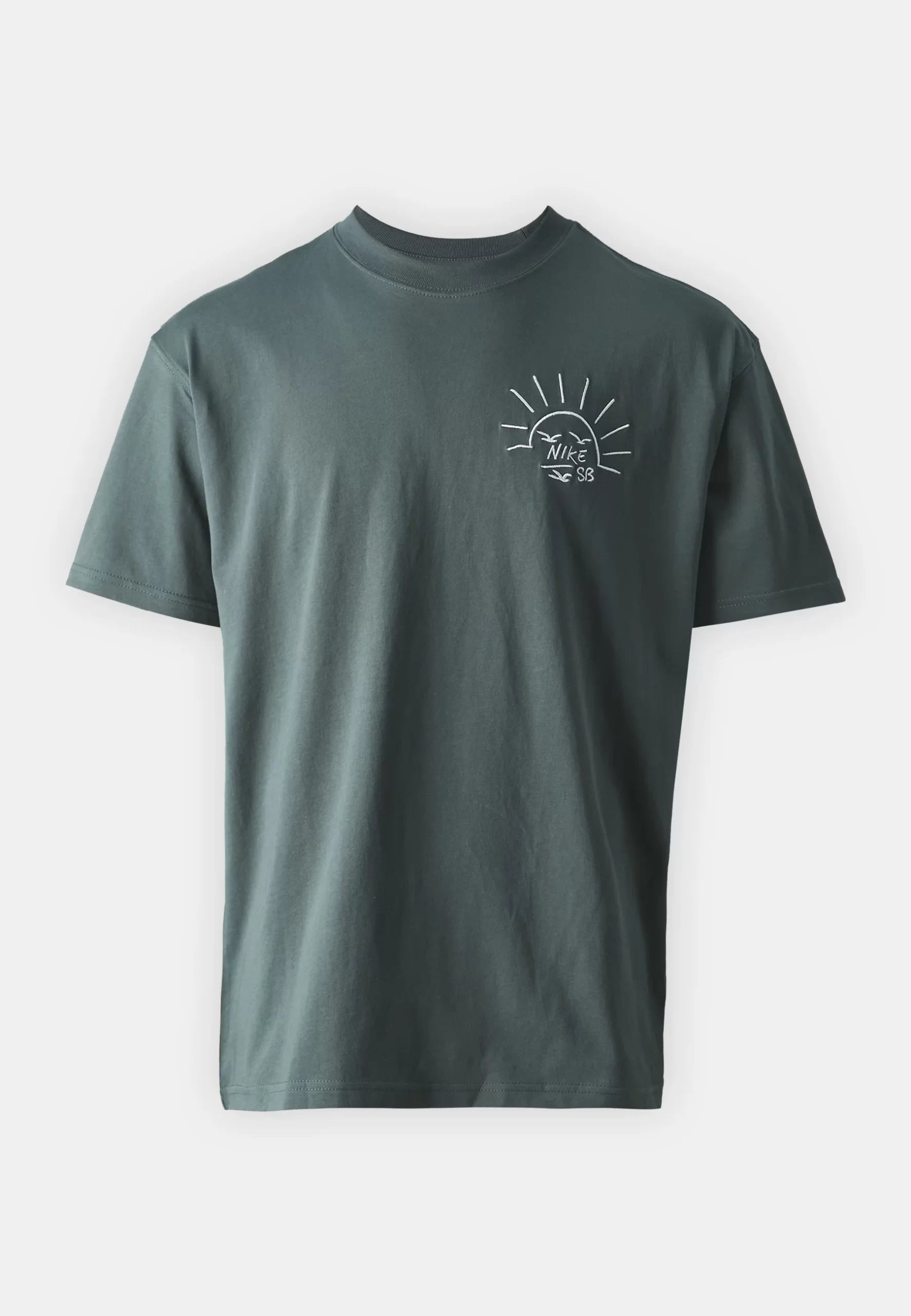Nike SB TEE TRAIN MONIKER - Print T-shirt - vintage green