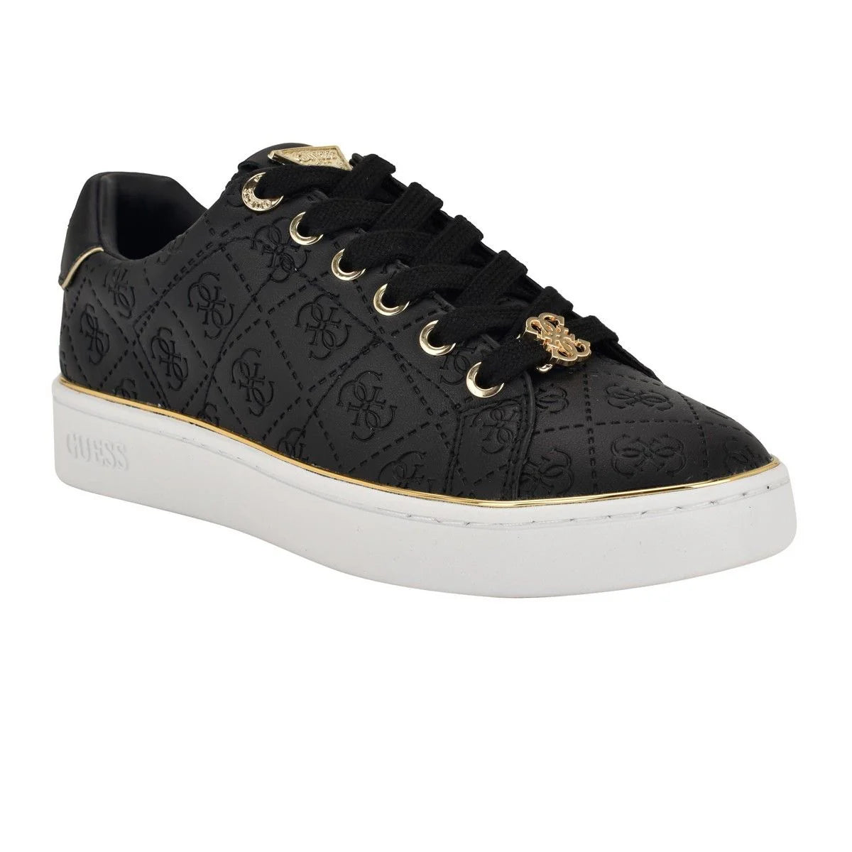 GUESS Beary Low-Top Sneakers - BLK