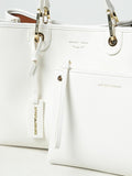 Emporio Armani Women's White Myea Medium Shopping Bag