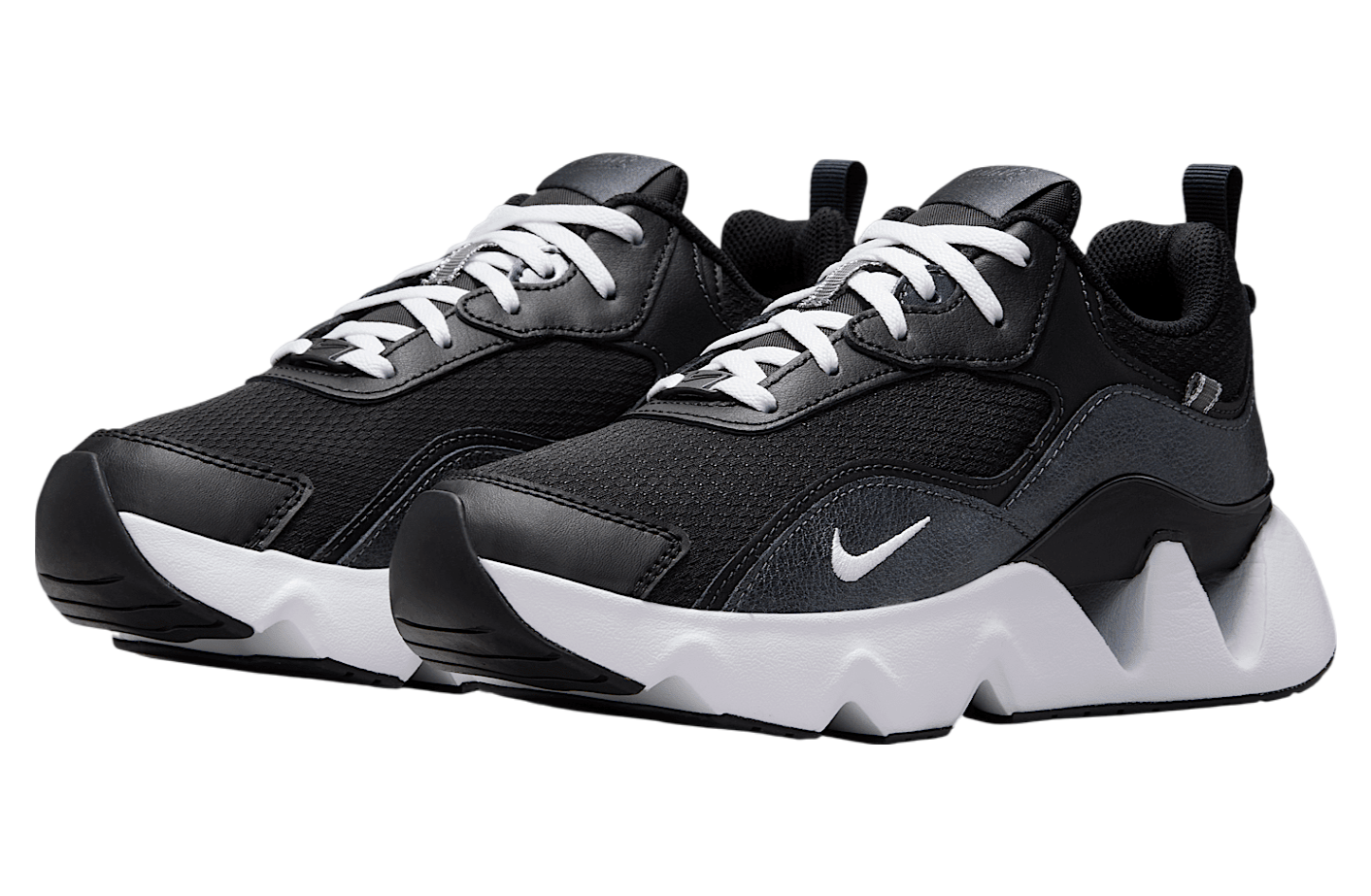 Nike Ryz 365 2 Black White Off Noir Metallic Hematite (Women's)