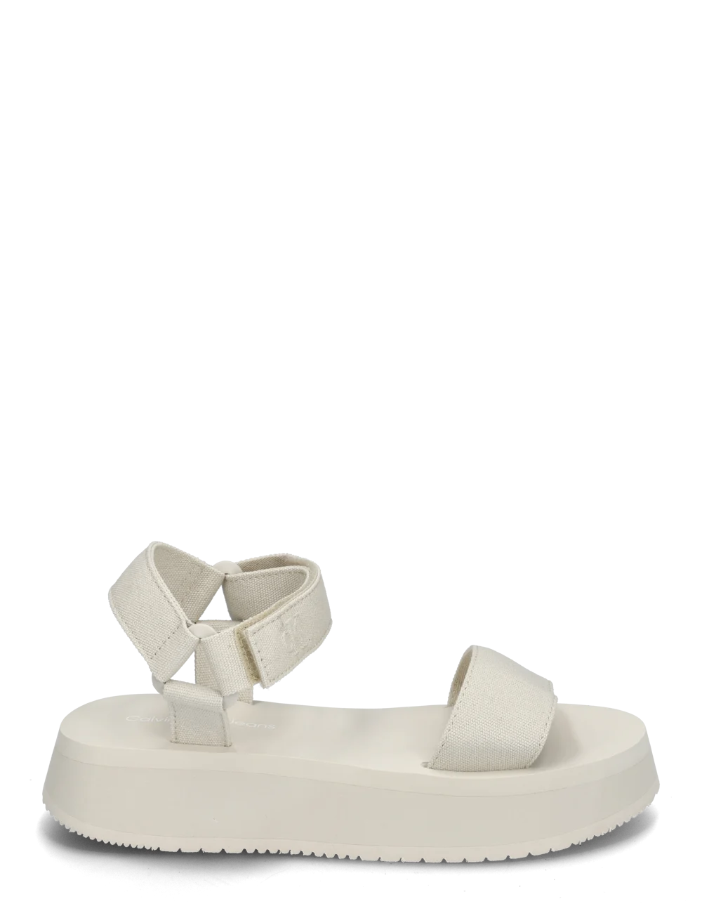 Calvin Klein SANDAL VELCRO WEBBING MG - Platform sandals